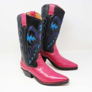 Vintage Nine West Cowboy Navarra Thunderbird Boots